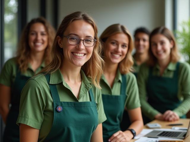 Photo de l'équipe de PropreMaison Services souriante et professionnelle à Lyon